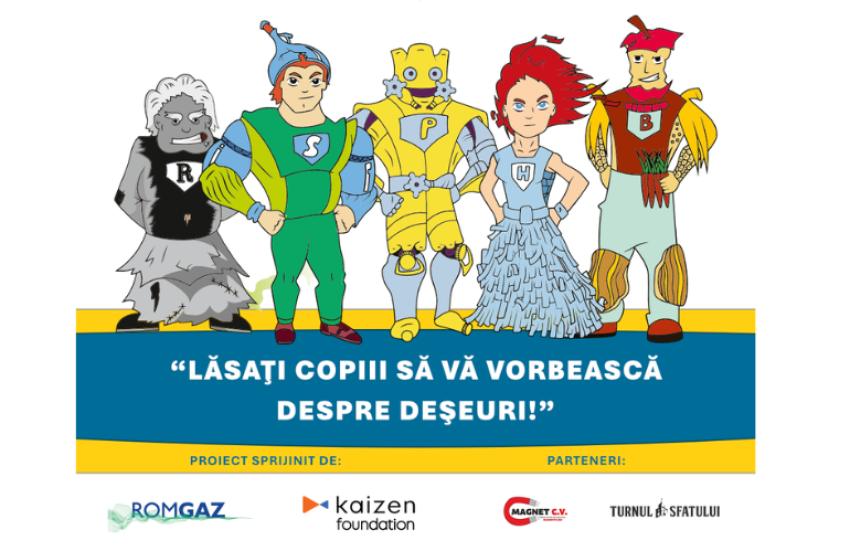 “Let Children Talk About Waste” - ROMGAZ supported Project