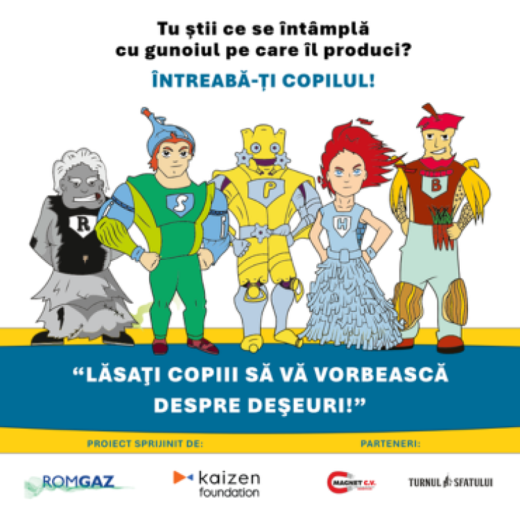 “Let Children Talk About Waste” - ROMGAZ supported Project