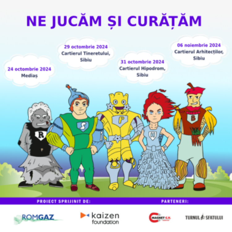 ROMGAZ Financially Supported "We Play and Clean" Project